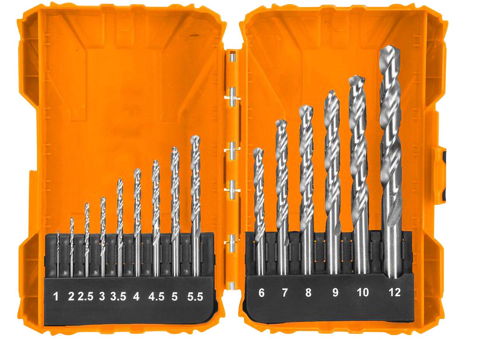 Ingco AKDL51502 15Ppcs HSS Drill Bit Set 1MM - 12MM - KHM Megatools Corp.