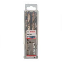 Bosch HSS-Co Metal - Ground / Stainless INOX Drill Bit Set 5Pcs (2608585905) | Bosch by KHM Megatools Corp.