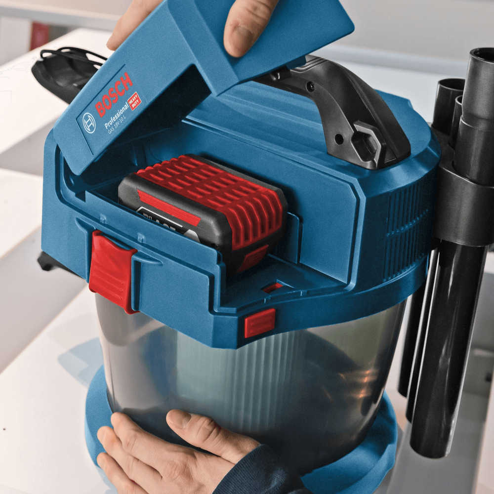 Bosch GAS 18V-10L Cordless Wet & Dry Vacuum / Dust Extractor - Goldpeak Tools PH Bosch