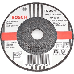 Bosch Flexible Grinding Disc 4" for INOX (2608600434) | Bosch by KHM Megatools Corp.