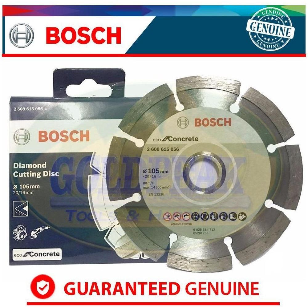 Bosch Diamond Cut Off Wheel 4" for Concrete (ECO) - Goldpeak Tools PH Bosch