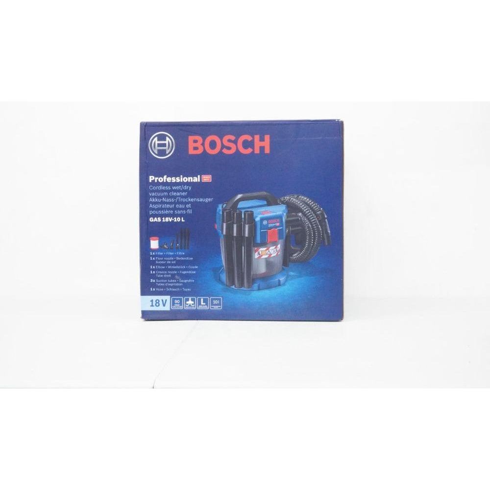 Bosch GAS 18V-10L Cordless Wet & Dry Vacuum / Dust Extractor 6L 18V [Bare] | Bosch by KHM Megatools Corp.