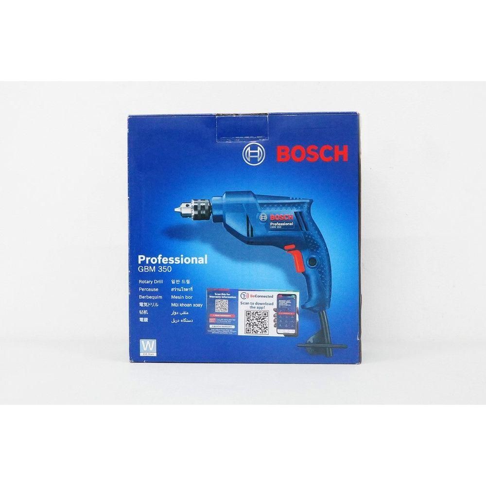 Bosch GBM 350 Hand Drill 10mm (3/8") 350W [Contractor's Choice] | Bosch by KHM Megatools Corp.