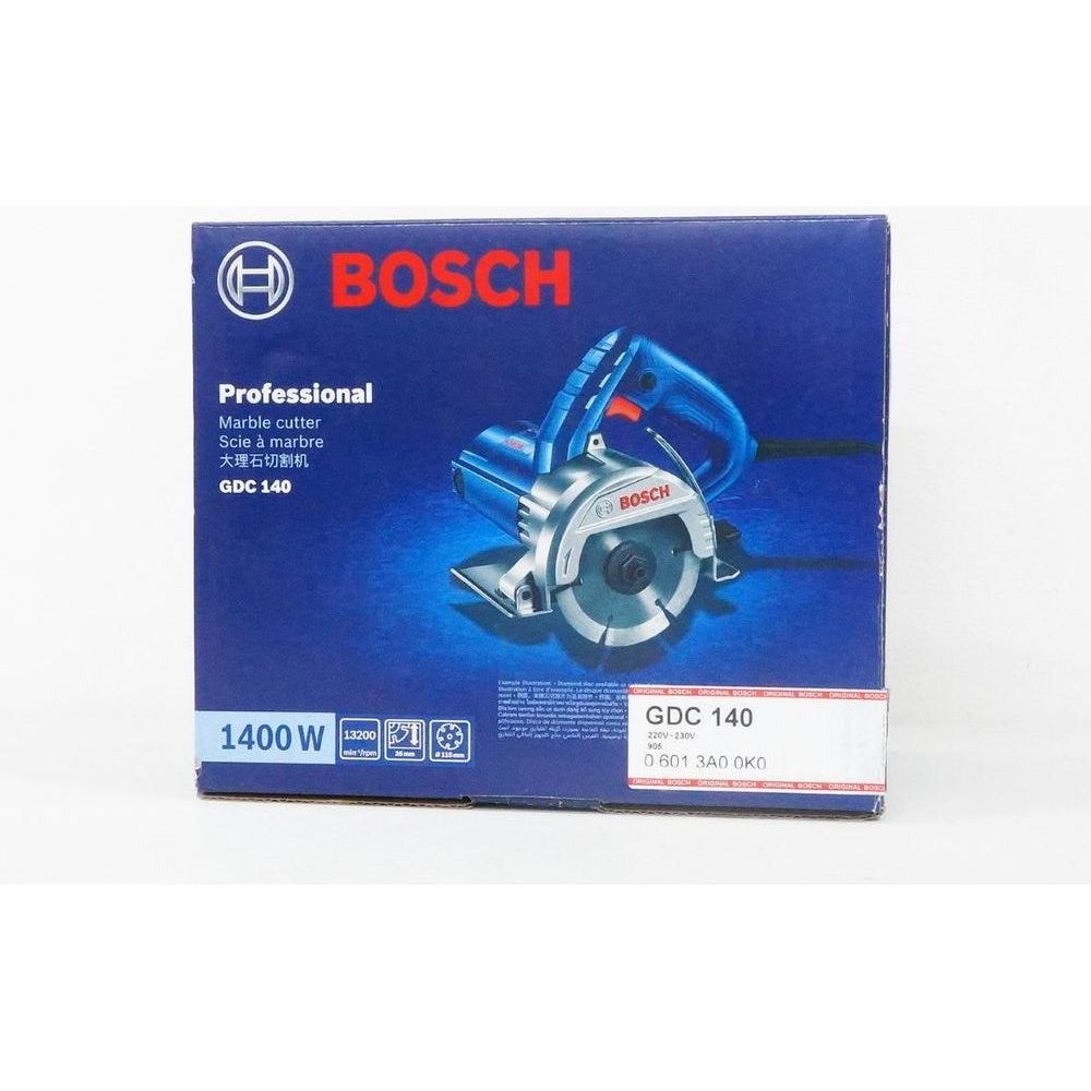 Bosch GDC 140 Concrete Cutter / Marble Saw 4" (115mm) 1400W | Bosch by KHM Megatools Corp.