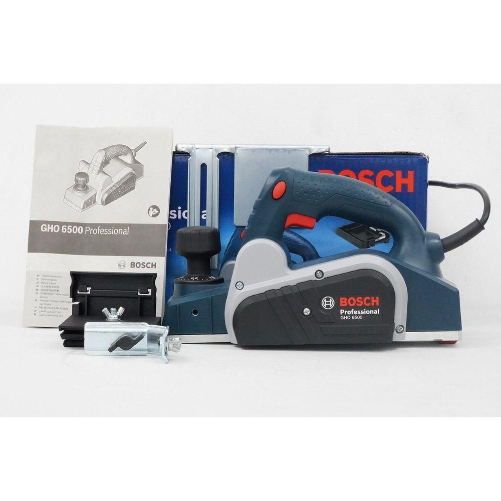 Bosch GHO 6500 Wood Planer 3-1/4" 650W [Contractor's Choice] | Bosch by KHM Megatools Corp.