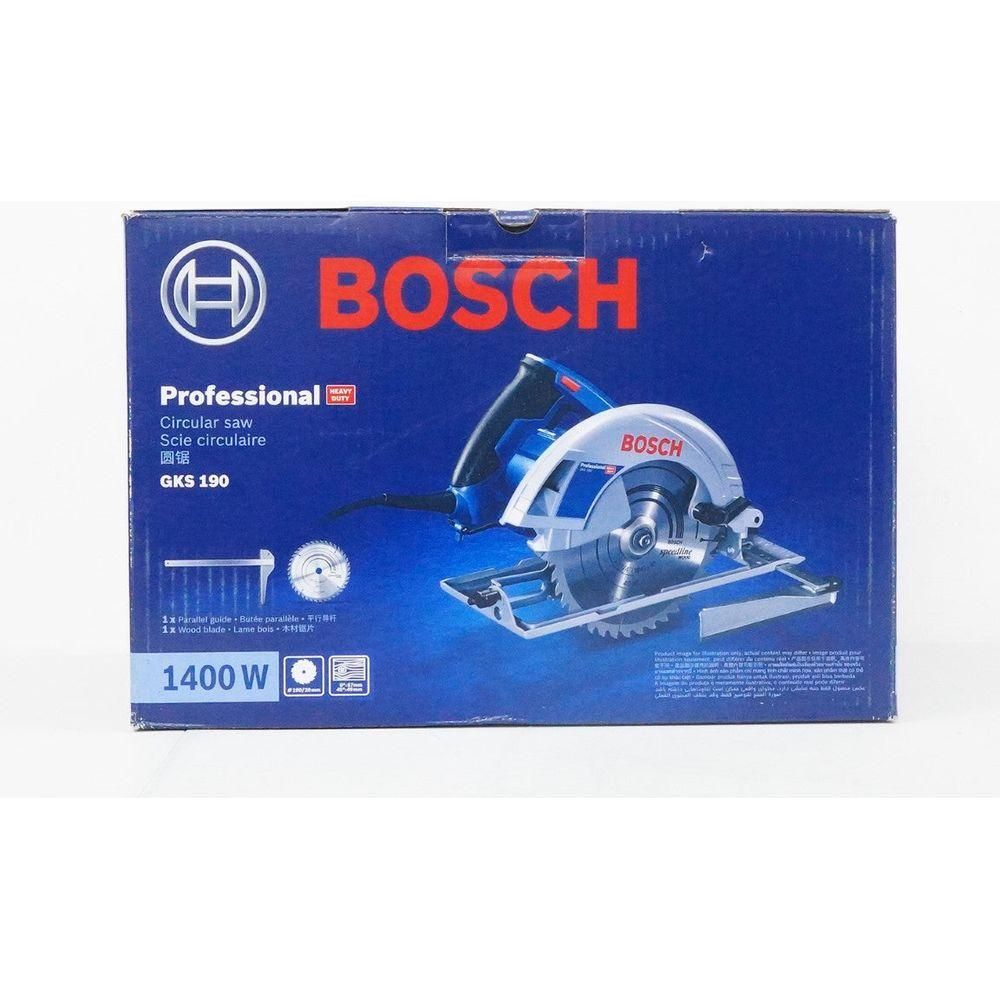 Bosch GKS 190 Circular Saw 7-1/4" (190mm) 1400W | Bosch by KHM Megatools Corp.