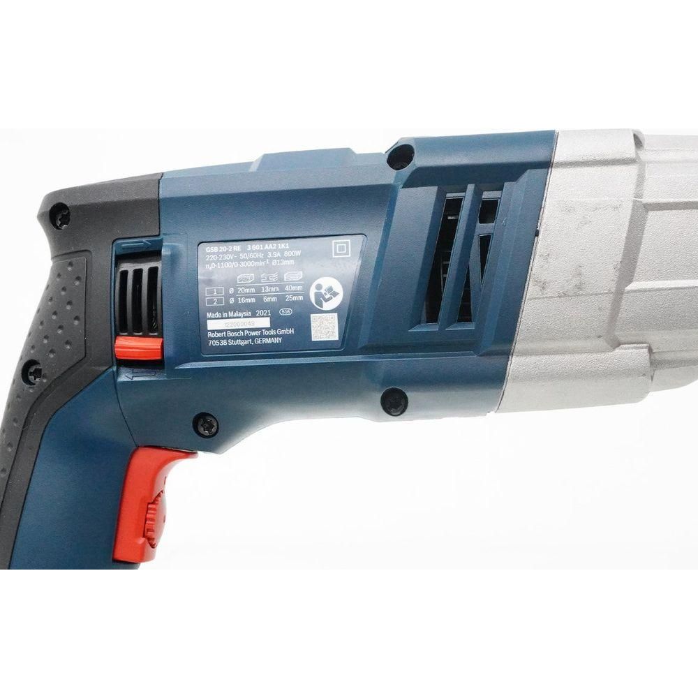 Bosch GSB 20-2 RE 2-Speed Hammer Drill 20mm 800W | Bosch by KHM Megatools Corp.