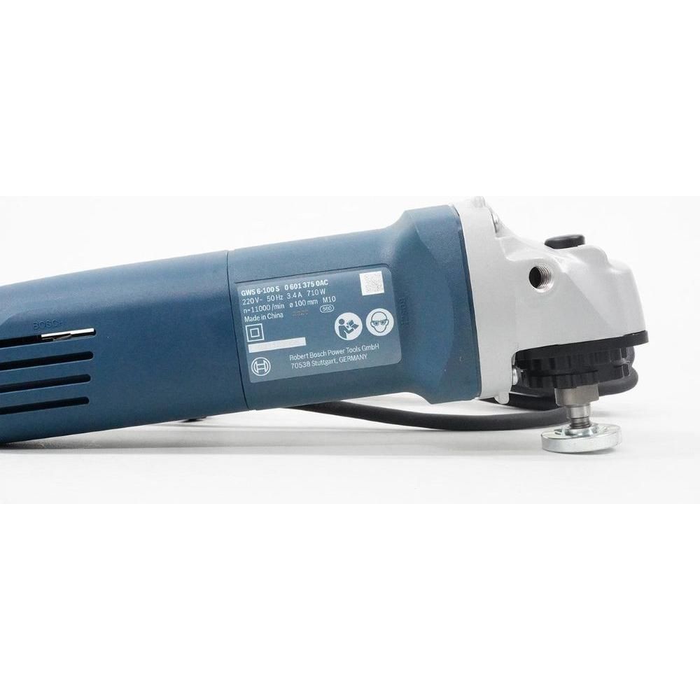 Bosch GWS 6-100 S Angle Grinder 4" (100mm) 710W [Rear Toggle Switch] | Bosch by KHM Megatools Corp.