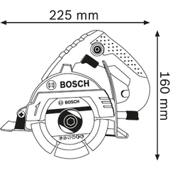 Bosch GDM 121 Concrete Cutter 4" [Contractor's Choice] - Goldpeak Tools PH Bosch