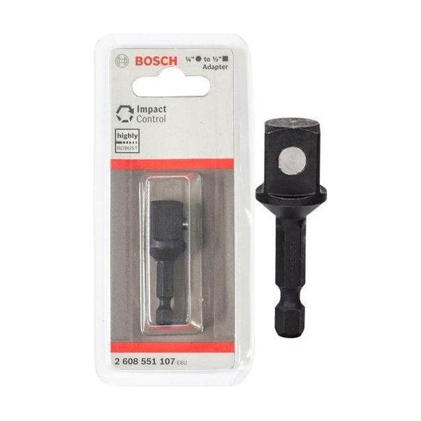 Bosch 1/4" Hex to 1/2" Drive Adapter (2608551107) | Bosch by KHM Megatools Corp.