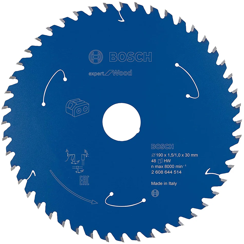 Bosch Circular Saw Blade Expert for Aluminum 6-1/4"x54T (2608644539) | Bosch by KHM Megatools Corp.