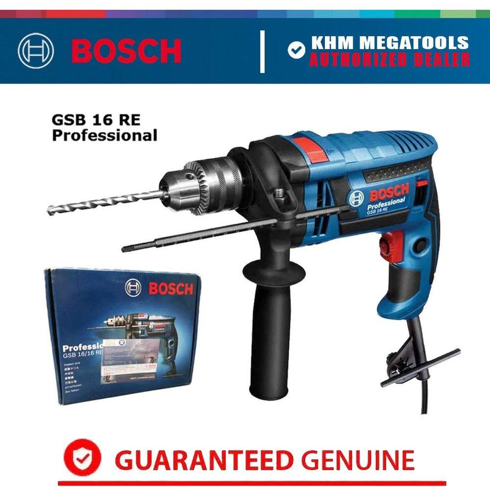 Bosch GSB 16 RE Impact Drill Carton Only 5 8 16mm 750W Bosch by TS