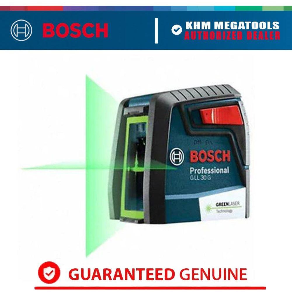 Bosch GLL 30 G Cross Line Laser Level (10 meters) | Bosch by KHM Megatools Corp.