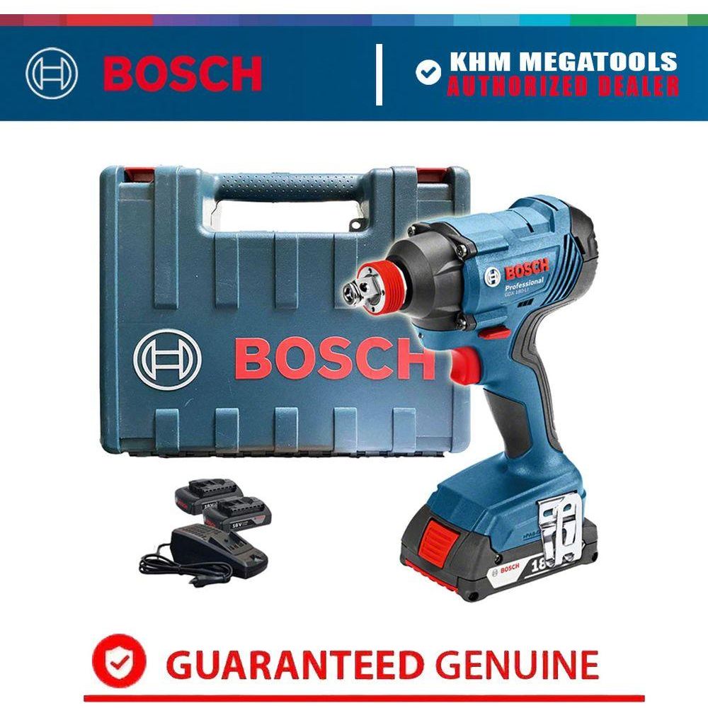 Bosch GDX 180-Li 2in1 Cordless Impact Driver / Impact Wrench 1/2" Drive 180Nm 18V [Kit] | Bosch by KHM Megatools Corp.