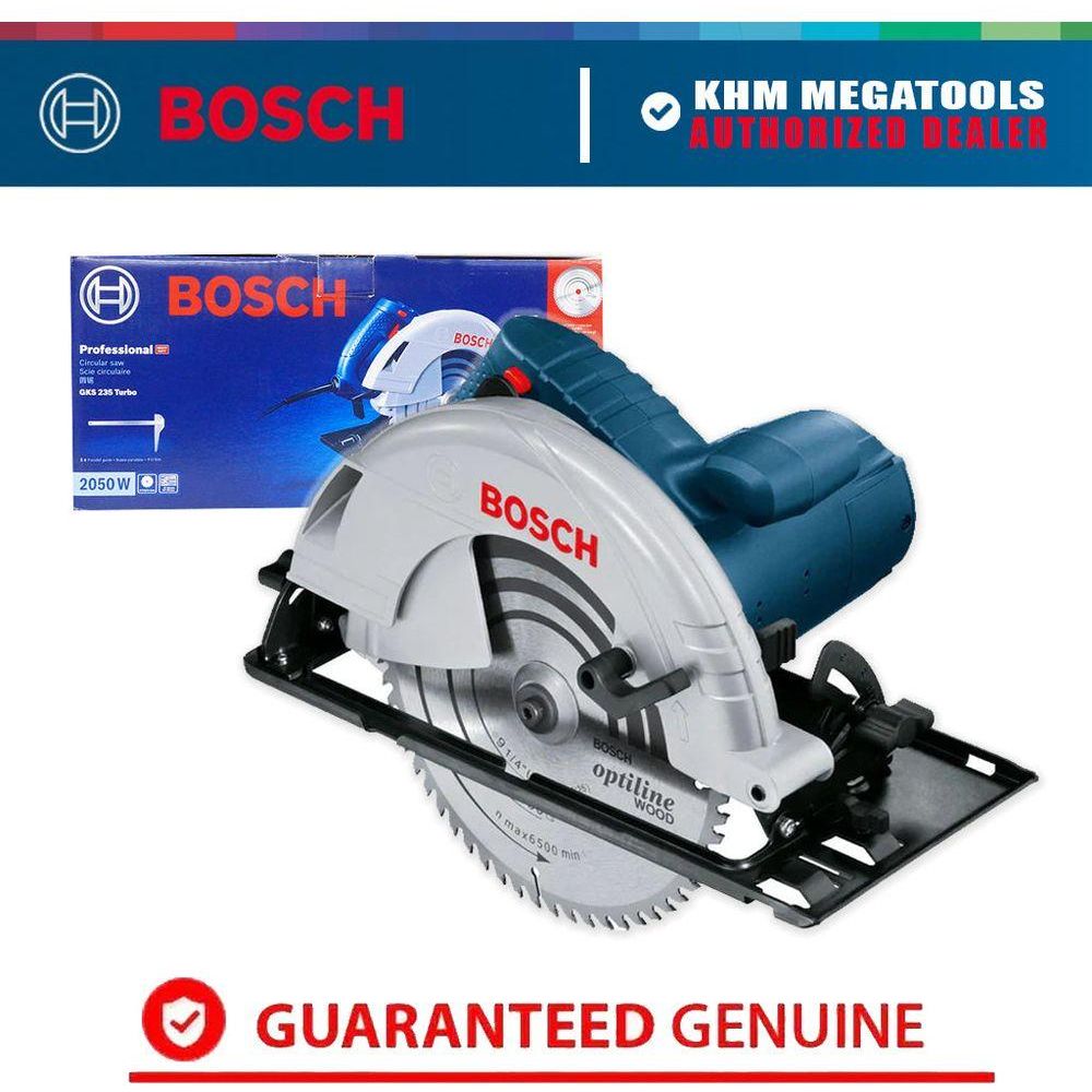 Bosch GKS 235 Turbo Circular Saw 9-1/4" (235mm) 2050W | Bosch by KHM Megatools Corp.