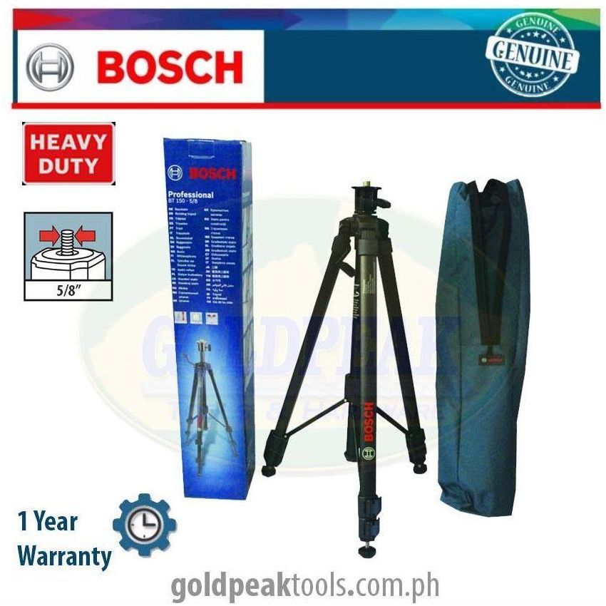 Bosch BT150 Building Tripod 5/8" - Goldpeak Tools PH Bosch