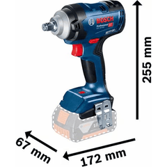 Bosch GDS 18V-400 Cordless Impact Wrench 1/2" Drive 400Nm 18V [Bare] - KHM Megatools Corp.