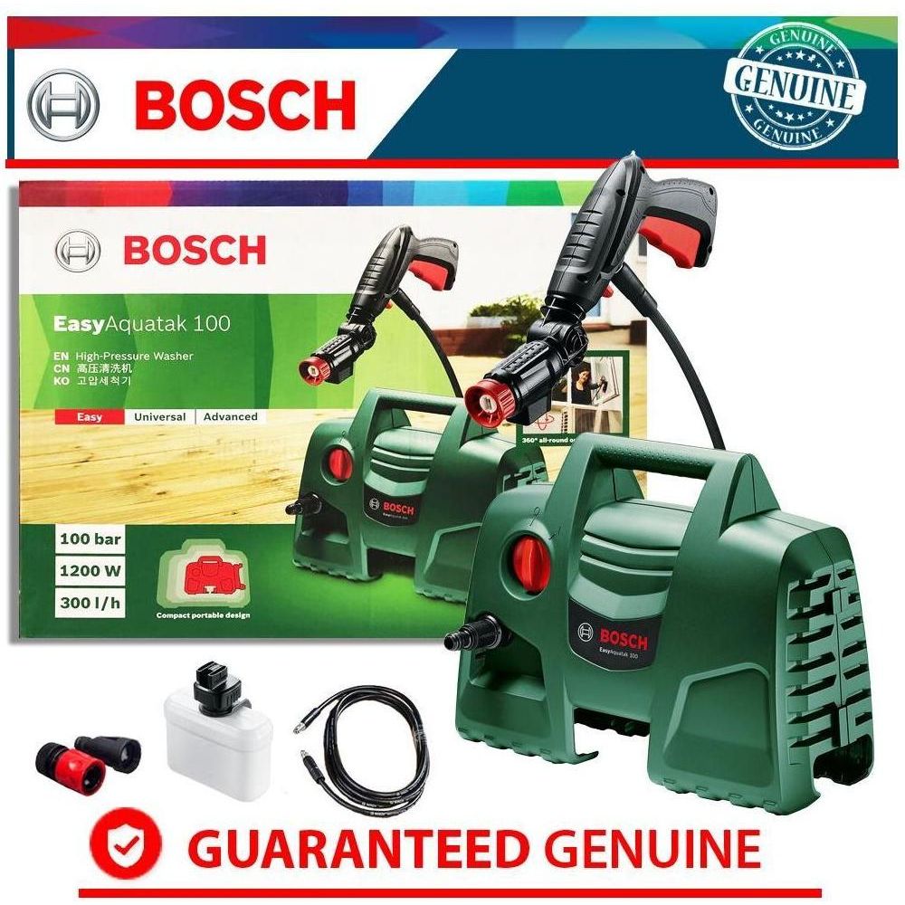 Bosch Easy AQUATAK 100 High Pressure Washer (Short 360 Gun) - Goldpeak Tools PH Bosch