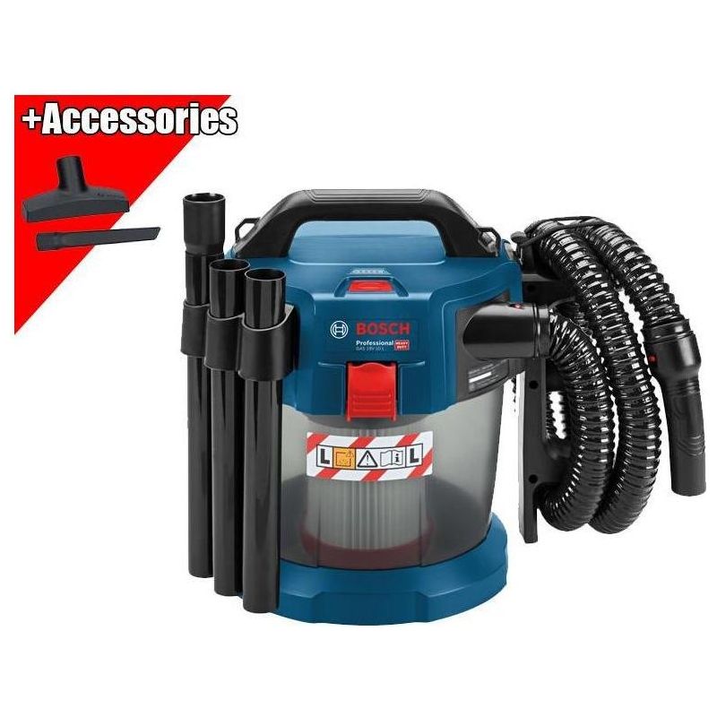 Bosch GAS 18V-10L Cordless Wet & Dry Vacuum / Dust Extractor - Goldpeak Tools PH Bosch