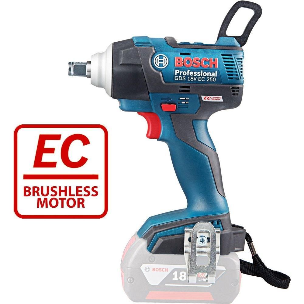 Bosch GDS 18V EC 250 Cordless Impact Wrench (Bare Tool) - Goldpeak Tools PH Bosch