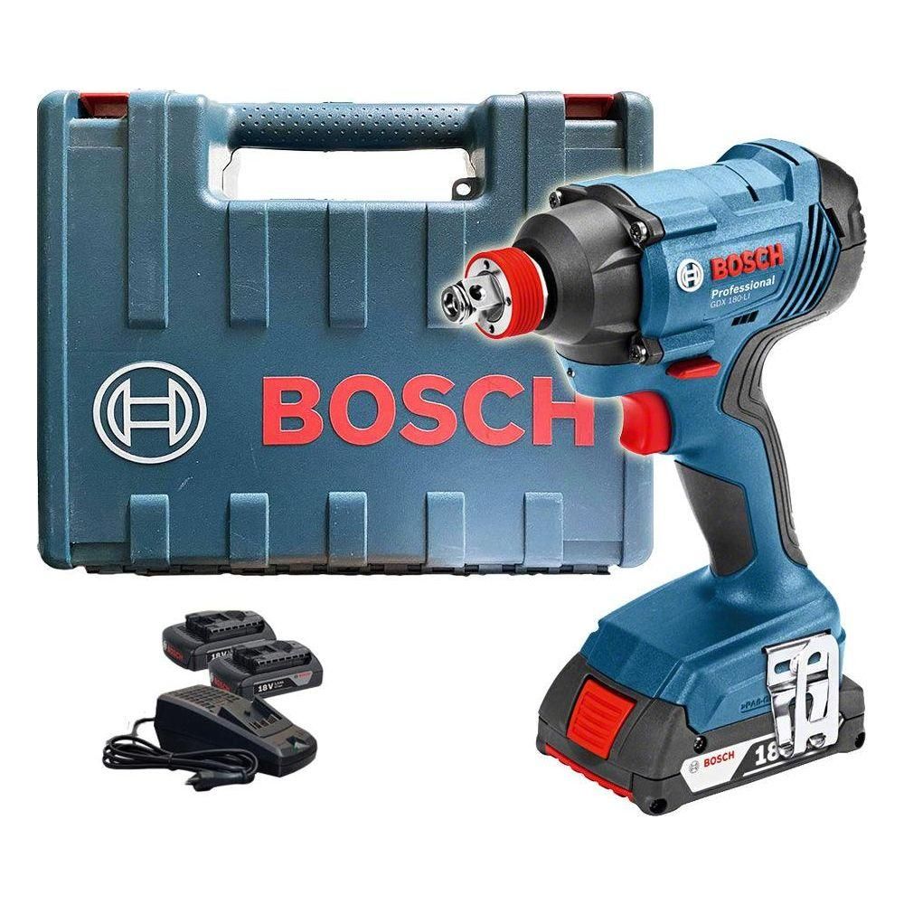 Bosch GDX 180-Li 2in1 Cordless Impact Driver / Impact Wrench 1/2" Drive 180Nm 18V | Bosch by KHM Megatools Corp.