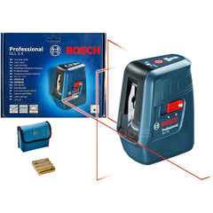 Bosch GLL 3X  Line Laser Level [3x Lines] (15meters) | Bosch by KHM Megatools Corp.