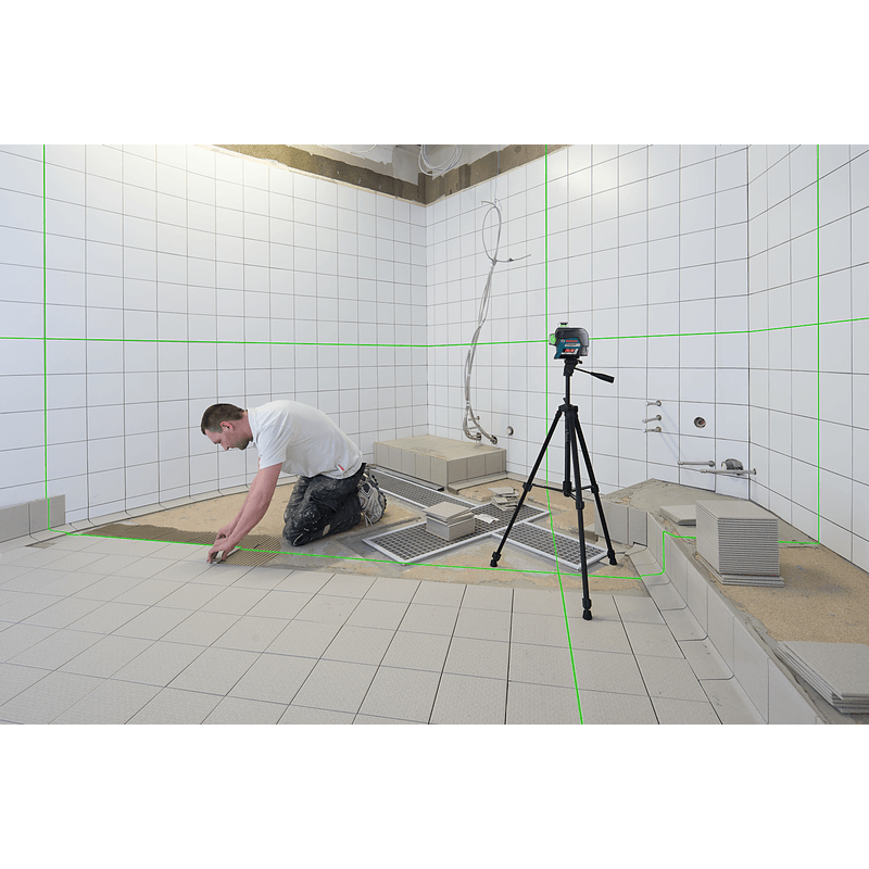 Bosch GLL 3-80 CG Line Laser Level (Green Laser) - Goldpeak Tools PH Bosch