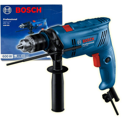 Bosch GSB 600 Impact Drill / Hammer Drill 13mm (1/2") 600W [Contractor's Choice] | Bosch by KHM Megatools Corp.