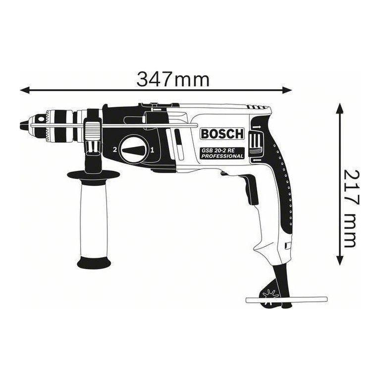 Bosch GSB 20-2 RE 2-Speed Hammer Drill - Goldpeak Tools PH Bosch