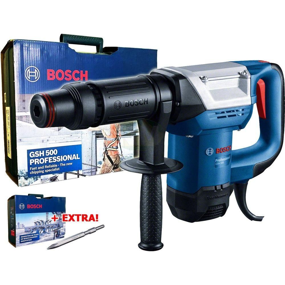 Bosch GSH 500 17mm HEX Chipping Gun - Demolition Hammer 7.8J [Contractor's Choice] | Bosch by KHM Megatools Corp.