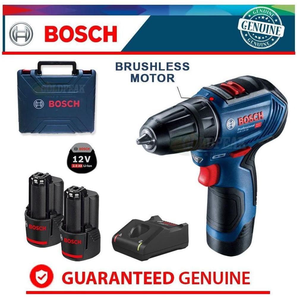 Bosch GSR 12V-30 Cordless Brushless Drill - Driver - Goldpeak Tools PH Bosch