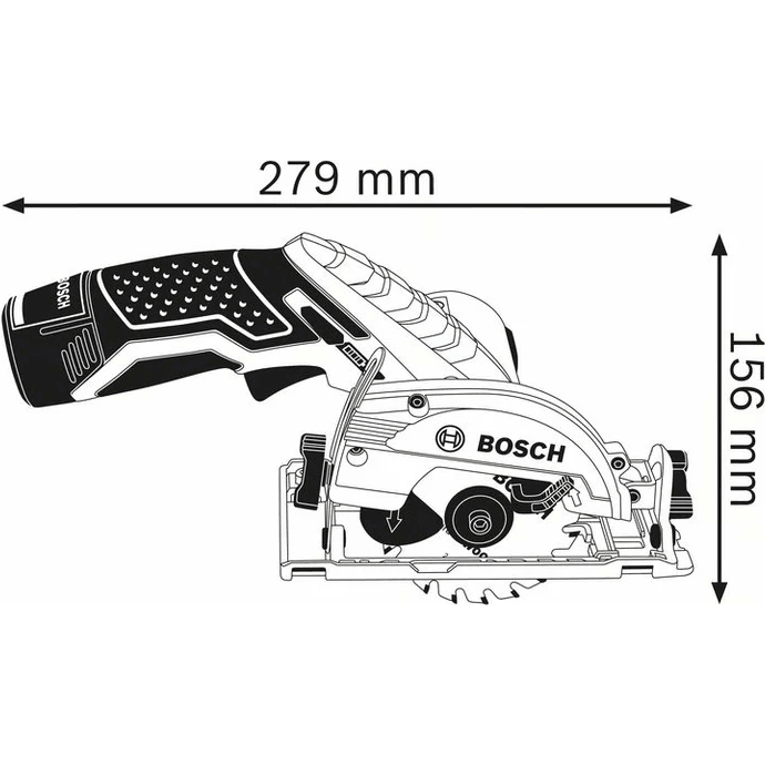 Bosch GKS 12 V-Li Cordless Circular Saw (Bare) - Goldpeak Tools PH Bosch