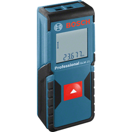 Bosch GLM 25 Laser Distance Measurer (25 Meters) | Bosch by KHM Megatools Corp.