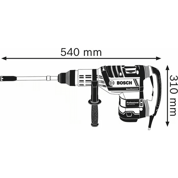 Bosch GBH 8-45 D SDS-max Rotary Hammer 1500W | Bosch by KHM Megatools Corp.