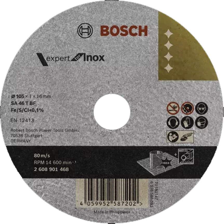 Bosch Cutting Disc for Metal / Stainless Inox 4" (2608901468)